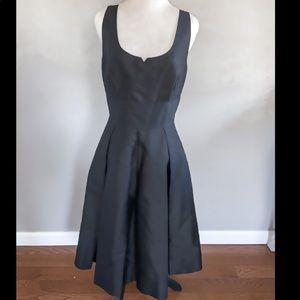 Kate Spade New York Black Silk Knee Length Dress